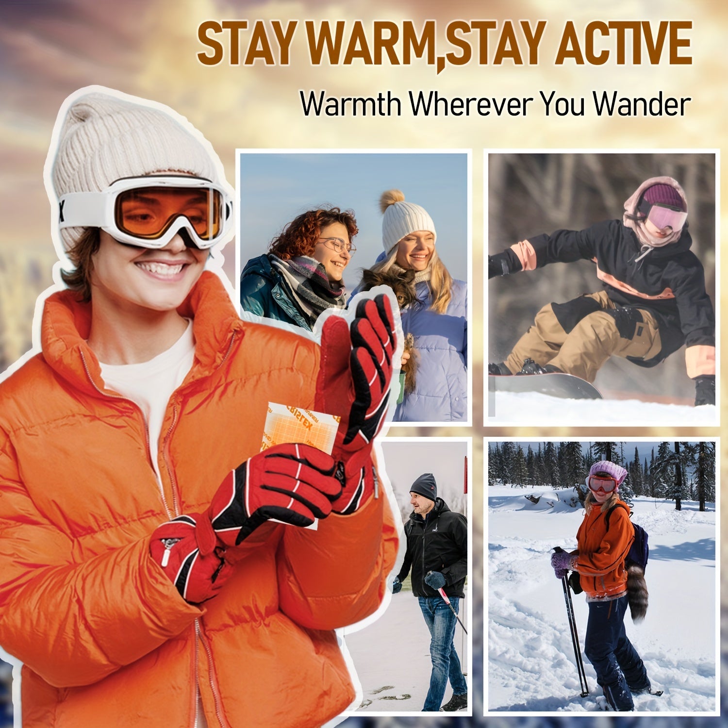 10pcs/20pcs/40pcs/80pcs Disposable Hand And Foot Warmers