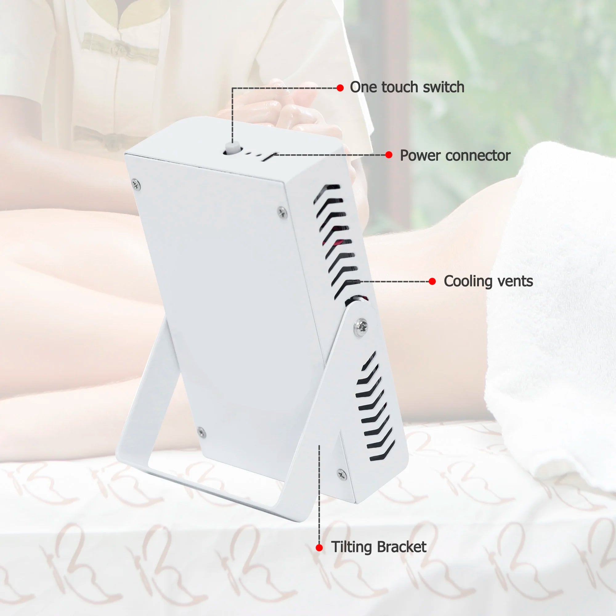 Led Light Therapy Panel for Pain Relief Skin Health